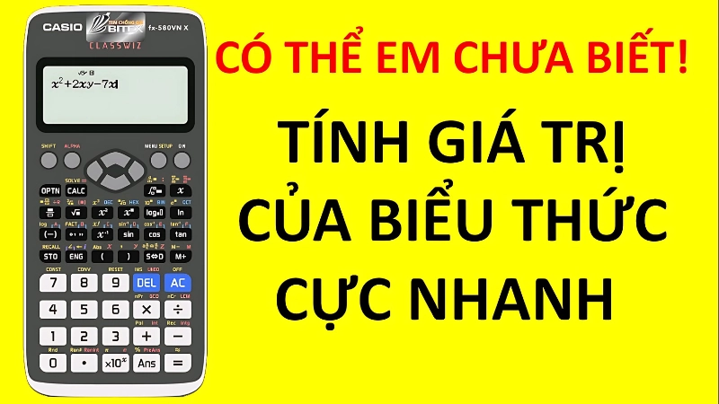 Mẹo tính nhanh giá trị biểu thức