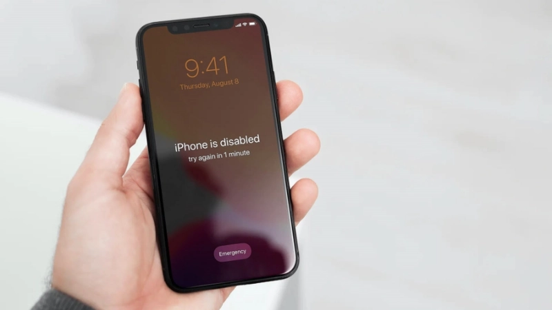 Một số lưu ý quan trọng khi iPhone bị vô hiệu hóa