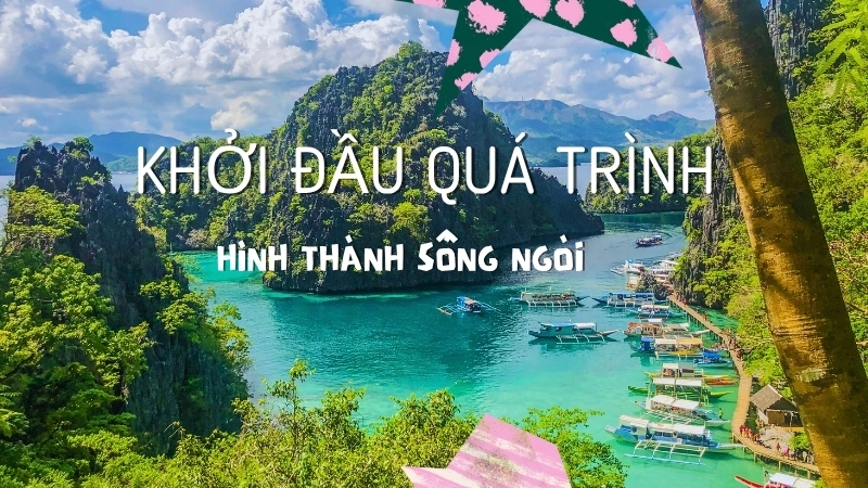  Mưa và băng tan là hai nguồn cung cấp nước chính, khởi đầu cho quá trình hình thành sông ngòi