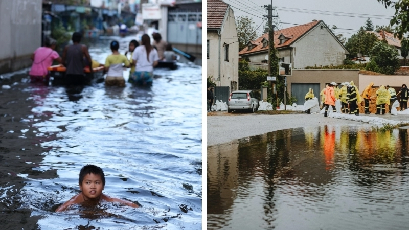 Người dân sơ tán khẩn cấp, minh chứng cho tầm quan trọng của cách ứng phó với lũ lụt hiệu quả