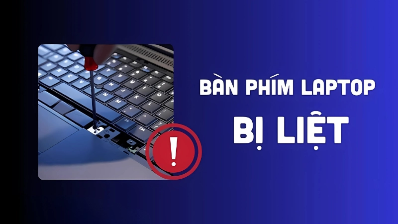 Nguyên nhân khiến bàn phím bị liệt