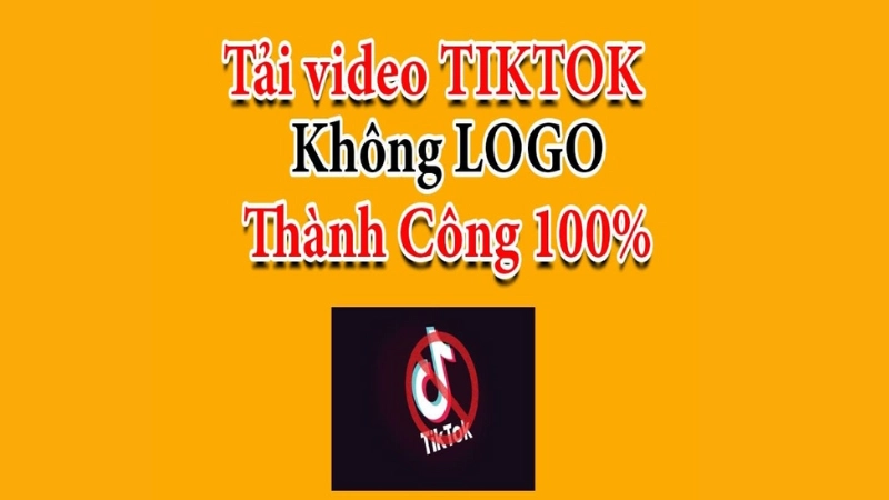 Những cách tải video TikTok không logo hiện nay