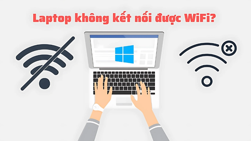 Những lý do khiến laptop mất kết nối wifi