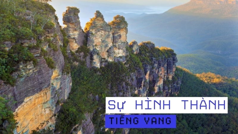 Sự hình thành tiếng vang, chúng ta đang tập trung vào hiện tượng lặp lại rõ ràng 