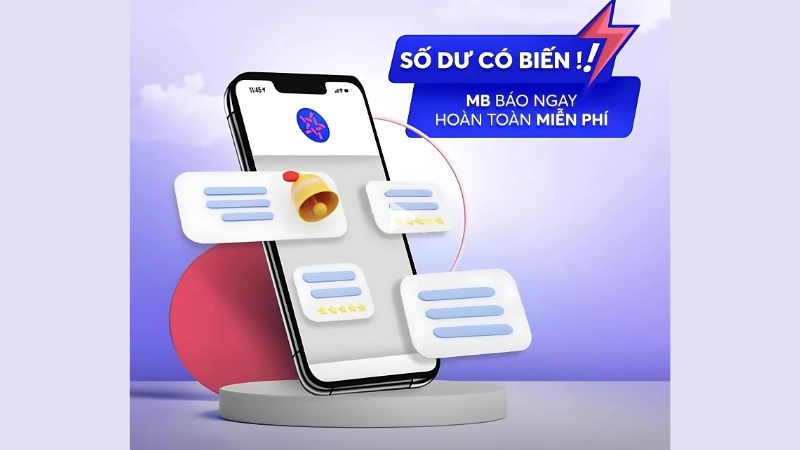 Lý do bạn nên bật tính năng thông báo trên MB Bank