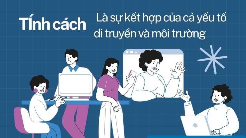  Tính cách bẩm sinh hay do giáo dục là sự kết hợp của cả yếu tố di truyền và môi trường 