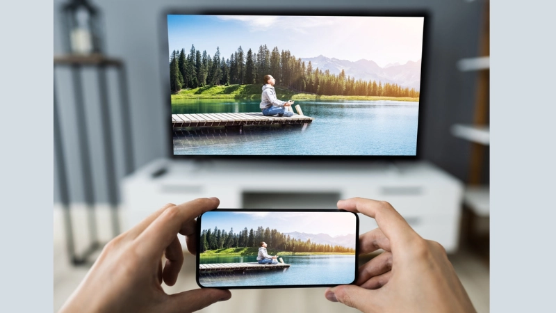Trải nghiệm thú vị khi kết nối điện thoại với tivi Samsung