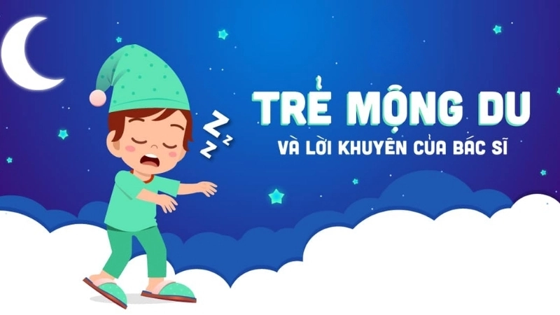 Trẻ em bị mộng du có sao không?