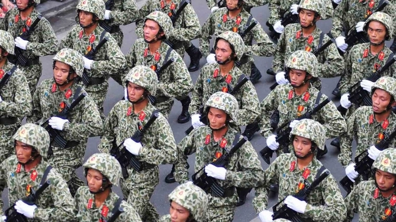 Trường Sĩ quan Đặc công tuyển sinh
