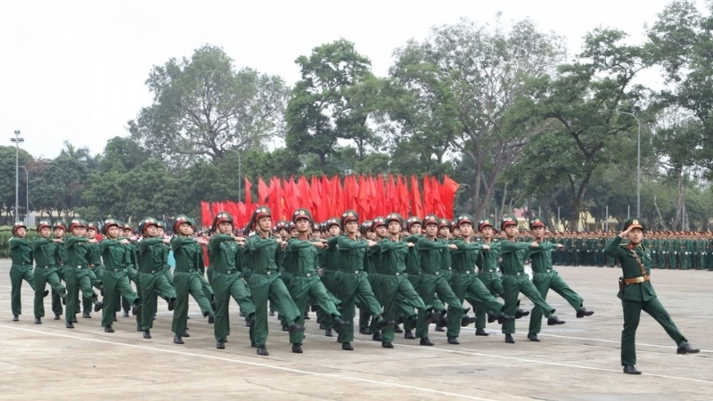 Trường Sĩ quan Lục quân 1 tuyển sinh