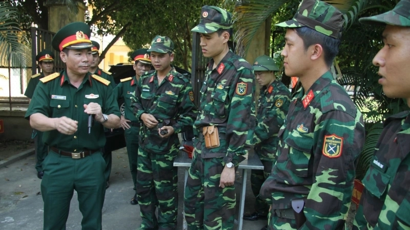 Trường Sĩ Quan Pháo Binh tuyển sinh