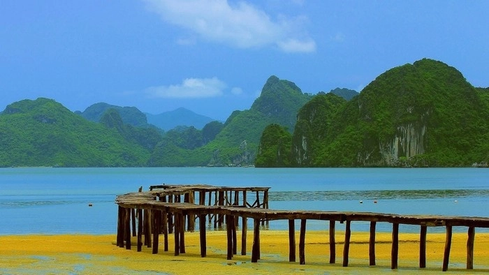 Tận hưởng vẻ đẹp nên thơ tại Bãi Việt Mỹ hút hồn du khách