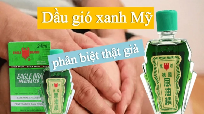  Bao bì dầu xanh chính hãng với hình ảnh in sắc nét, rõ ràng