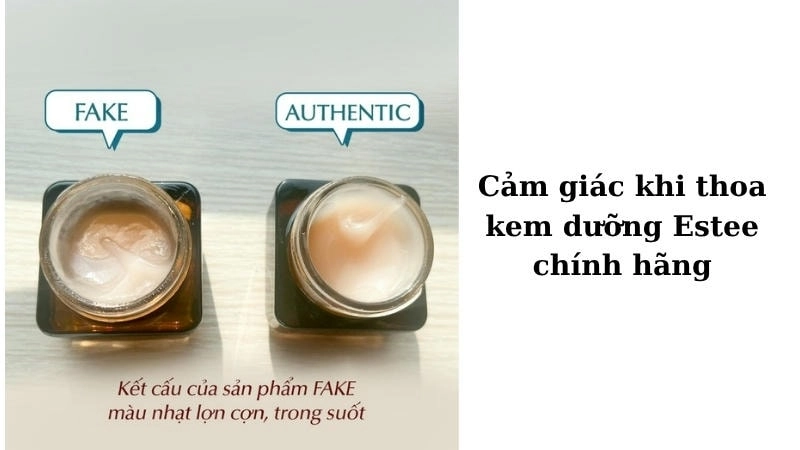  Cảm giác mướt mịn, dễ chịu khi thoa kem dưỡng Estee Lauder chính hãng