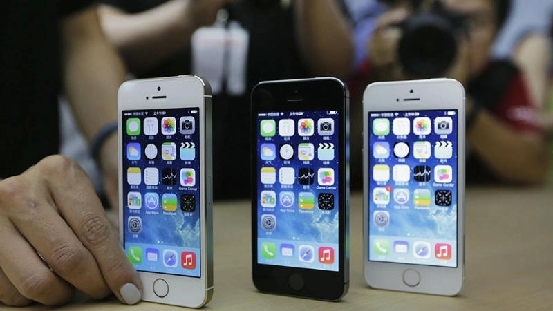  Chip A7 64-bit của iPhone 5s mang lại sức mạnh xử lý vượt trội so với iPhone 5