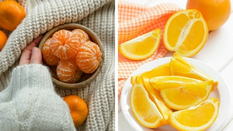 Khám phá cam và quýt khác gì nhau ở phần múi và hạt bên trong