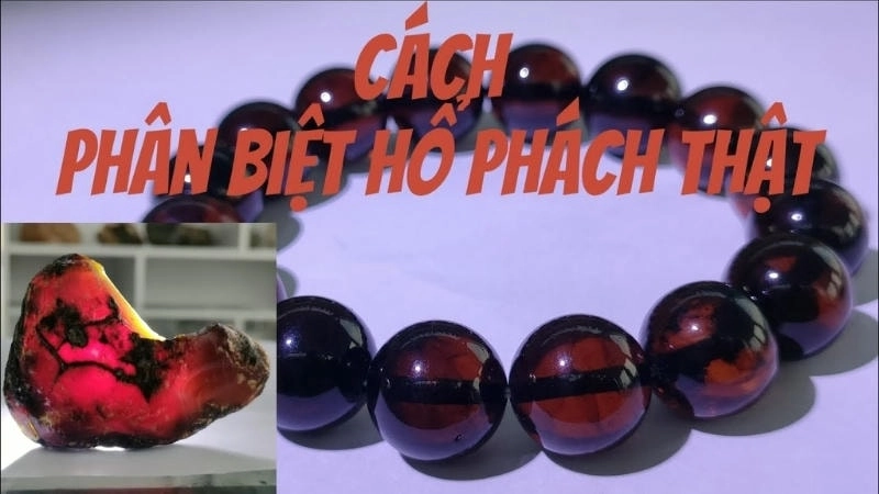  Kiểm tra kỹ lưỡng trước khi mua để tránh vòng hổ phách thật giả