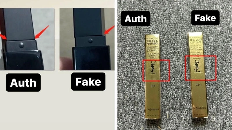  Mua son YSL tại các cửa hàng chính hãng để đảm bảo chất lượng
