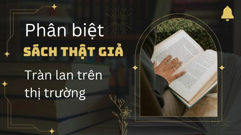 Sách giả hiện đang tràn lan trên thị trường