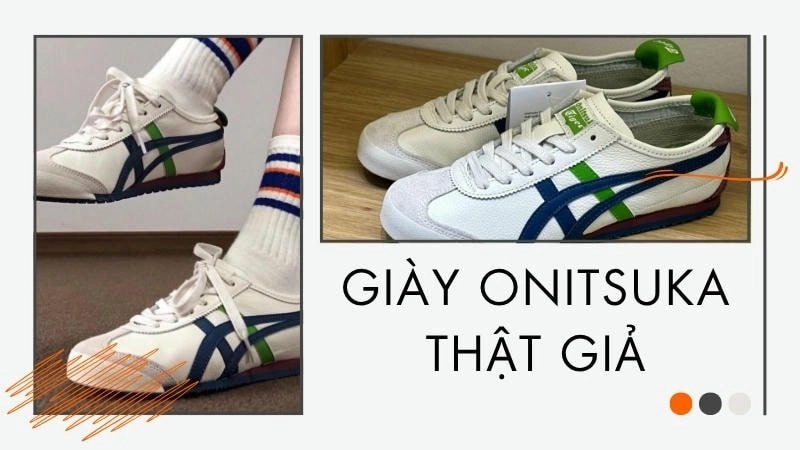 Việc phân biệt Onitsuka thật giả giữa các loại fake cũng đòi hỏi sự tinh ý