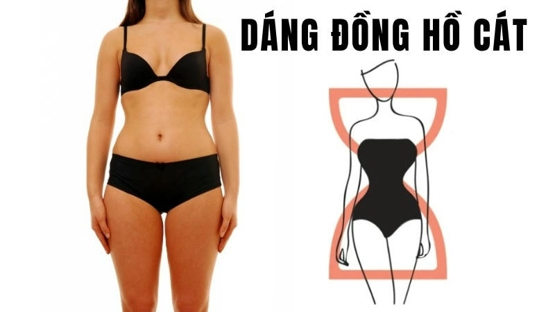 Vóc dáng đồng hồ cát lý tưởng với đường cong quyến rũ