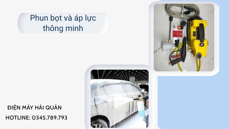 Công nghệ phun bọt và áp lực thông minh