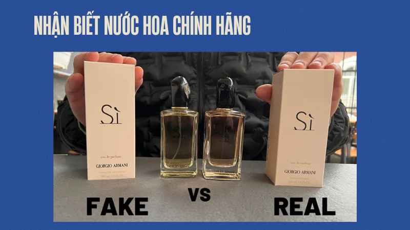Cách nhận biết nước hoa thật khi mua lần đầu